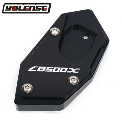 HONDA CB500X CB500F CB 500X 500F CB500 X /F motorkerékpárhoz, CNC alumínium oldalsó állvány alátét nagyítólemez kitámasztó hosszabbító
