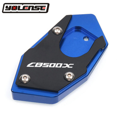 HONDA CB500X CB500F CB 500X 500F CB500 X /F motorkerékpárhoz, CNC alumínium oldalsó állvány alátét nagyítólemez kitámasztó hosszabbító