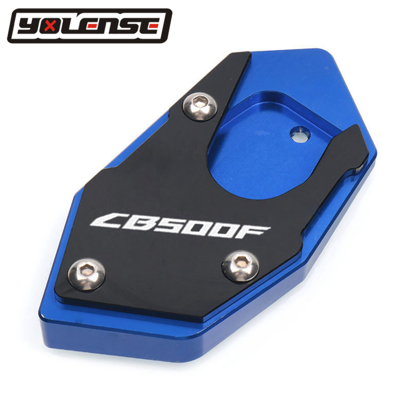 HONDA CB500X CB500F CB 500X 500F CB500 X /F motorkerékpárhoz, CNC alumínium oldalsó állvány alátét nagyítólemez kitámasztó hosszabbító