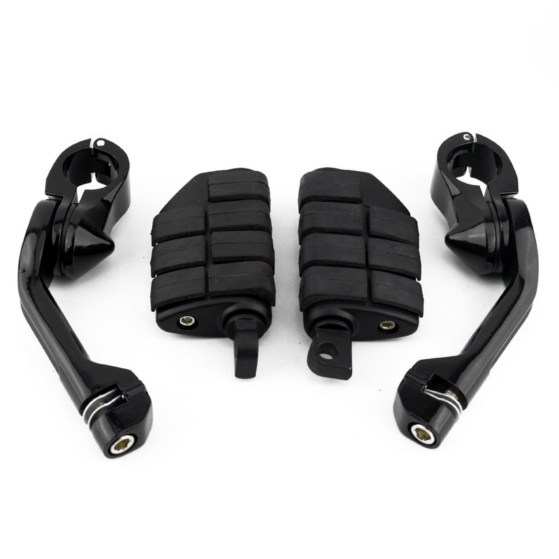 Motociklistički klinovi za autocestu za Harley Electra Glide Road King Street Glide 1.25" Štitnik motora Nožni klinovi za oslonac za noge Komplet stezaljki