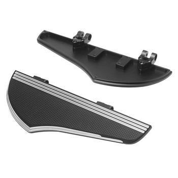 Мотоциклет Floorboard Front Driver Foot Pegs For Harley Touring Road King Tri Street Glide FLHR FLHX Softail Heritage Fat Boy