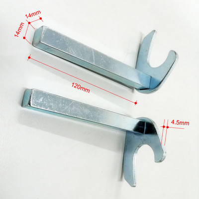 Použite vysokopevnostný stojan na kolesá a predné zadné diely z hliníkovej zliatiny pre motocykle, hákovú vidlicu v tvare U a gumu typu L, T-051