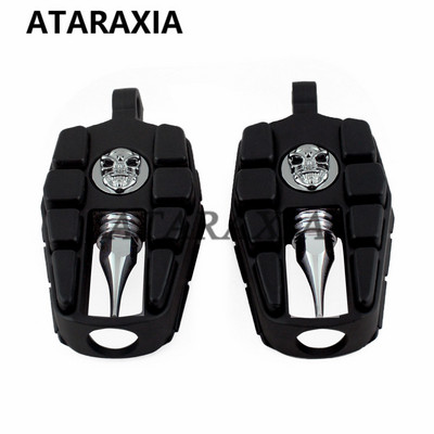 Motocyklové lebky, opierky na nohy, zombie, pedál, kolíky na nohy pre Harley Sportster XL 883 1200 Softail DYNA Street XG 750 500