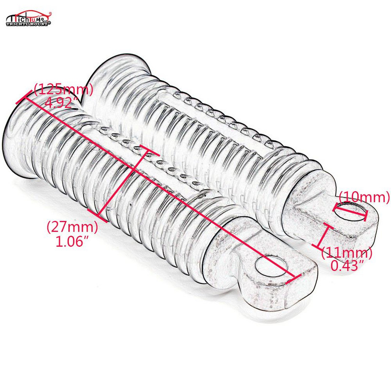 Fekete hátsó utas lábtartó lábtartók Harley Softail Deluxe Fat Boy FLFB Heritage Street Bob FXBB Low Rider FXLR-hez