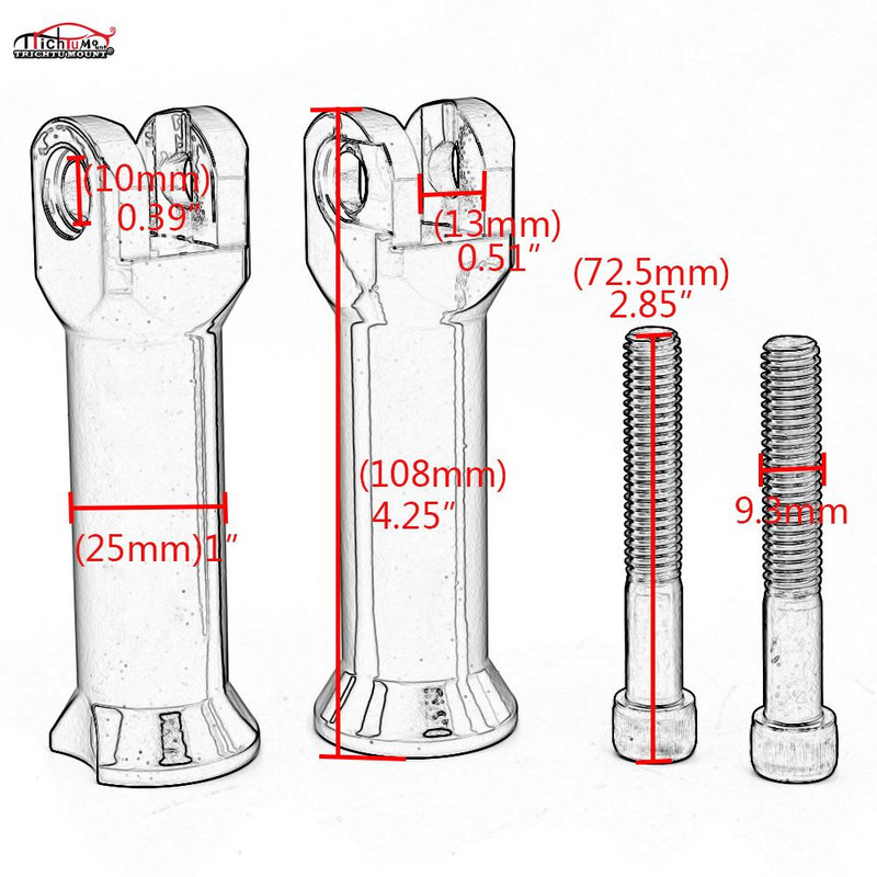 Fekete hátsó utas lábtartó lábtartók Harley Softail Deluxe Fat Boy FLFB Heritage Street Bob FXBB Low Rider FXLR-hez