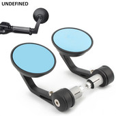 1" 25 mm-es rúdvég hátsó tükör motorkerékpár visszapillantó tükrök oldalsó kerek kormány Honda CB500 msx 125 Shadow r1200gs Chopperhez