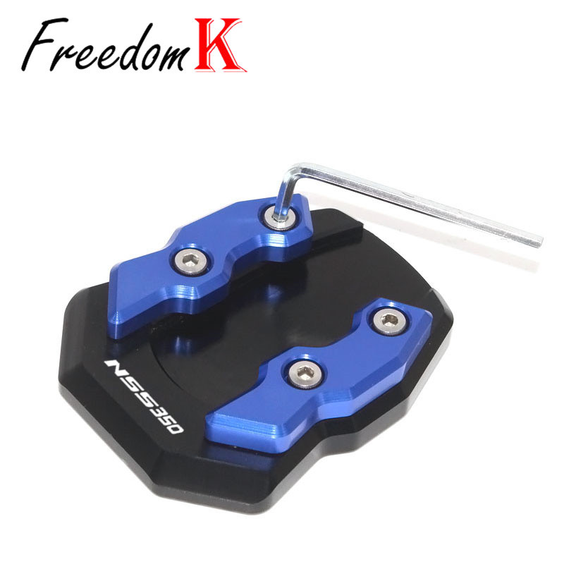 HONDA Forza 300 NSS 350 Forza300 NSS350 motorkerékpár-tartozékokhoz Kitámasztó oldalsó állvány hosszabbító betét