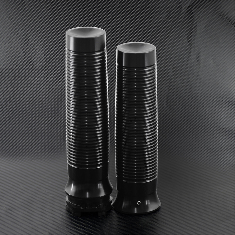 Motocykel 1'' rukoväte, opierky na nohy, kolíky radiacej páky, čierne pre Harley Dyna Street Bob Touring Softail Sportster XL 883 1200