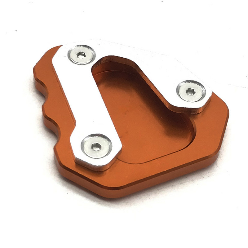 KTM 1290 Super Duke GT 2013-2018 motorkerékpárhoz, CNC alumínium támasztó talp láb oldalsó állvány meghosszabbítása nagyító alátámasztó lemezhez