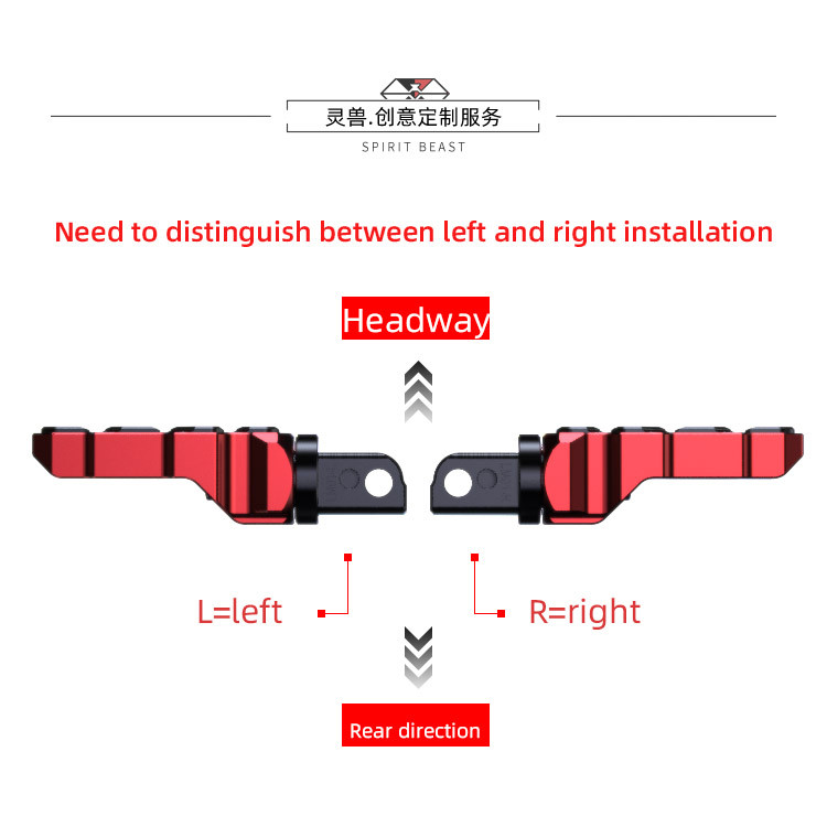 Motorkerékpár hátulsó lábtartó csúszásmentes pedálok lábtámasz tartó Tartozékok Suzuki GSX250R GW250 DL250 GSX150F GIXXER 155 készülékhez