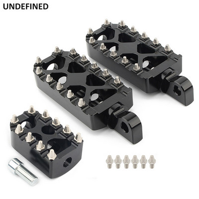 Harley MX lábtartókhoz motorkerékpárhoz, széles zsíros lábtartóhoz, váltókarokhoz, 360 forgó sportterekhez, Fatboy Street Bob, széles siklású Dyna Bobberhez