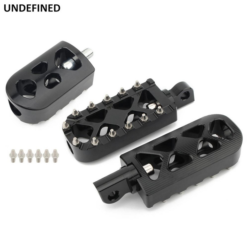 Harley MX lábtartókhoz motorkerékpárhoz, széles zsíros lábtartóhoz, váltókarokhoz, 360 forgó sportterekhez, Fatboy Street Bob, széles siklású Dyna Bobberhez