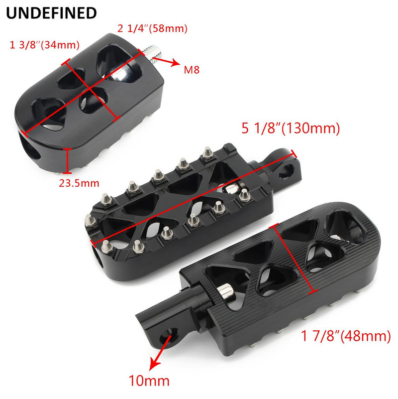 Harley MX lábtartókhoz motorkerékpárhoz, széles zsíros lábtartóhoz, váltókarokhoz, 360 forgó sportterekhez, Fatboy Street Bob, széles siklású Dyna Bobberhez