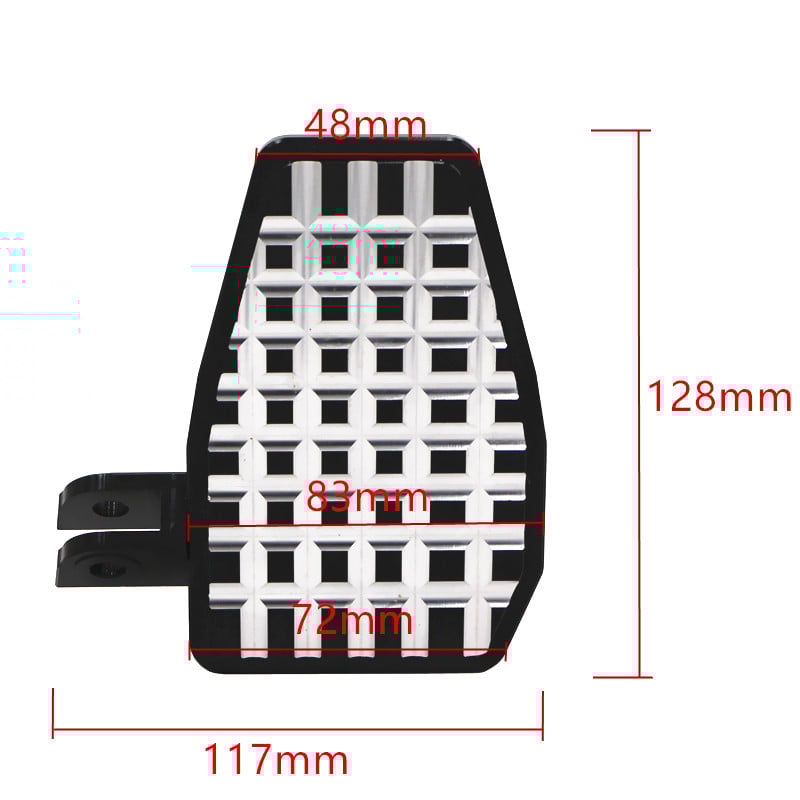 Motocyklové sochory, široké stupačky, pedále, opierka na nohy, zväčšená stupačka pre Honda CMX1100 REBEL1100 CMX 1100 REBEL 1100 príslušenstvo