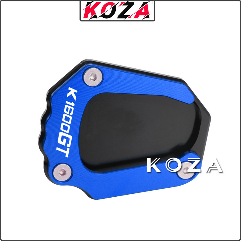 BMW K1600B K1600GT K1600GTL K1600 B GT GTL 2017 2018 2019 CNC kitámasztó lábhoz, oldalsó állvány hosszabbító betét tartólemezhez Nagyítás