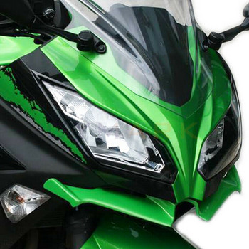 За Kawasaki Ninja 300 Ninja 250 NINJA300/250 2013-2017 Аксесоари за мотоциклети Пневматичен заден спойлер Протектор Преден обтекател