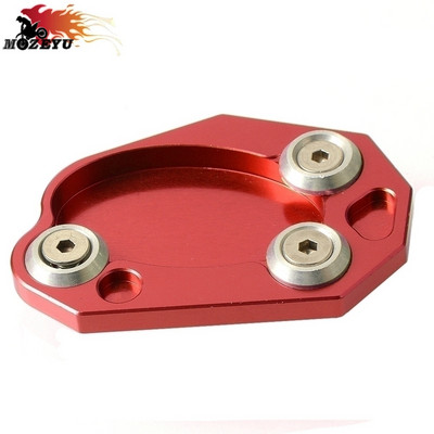 Zväčšovací tanier stojana pre motocykel, podperná podložka bočného stojana pre Kawasaki ER6N 2006 2007 2008 2009 2010 2011 2012 2013 2014 2015