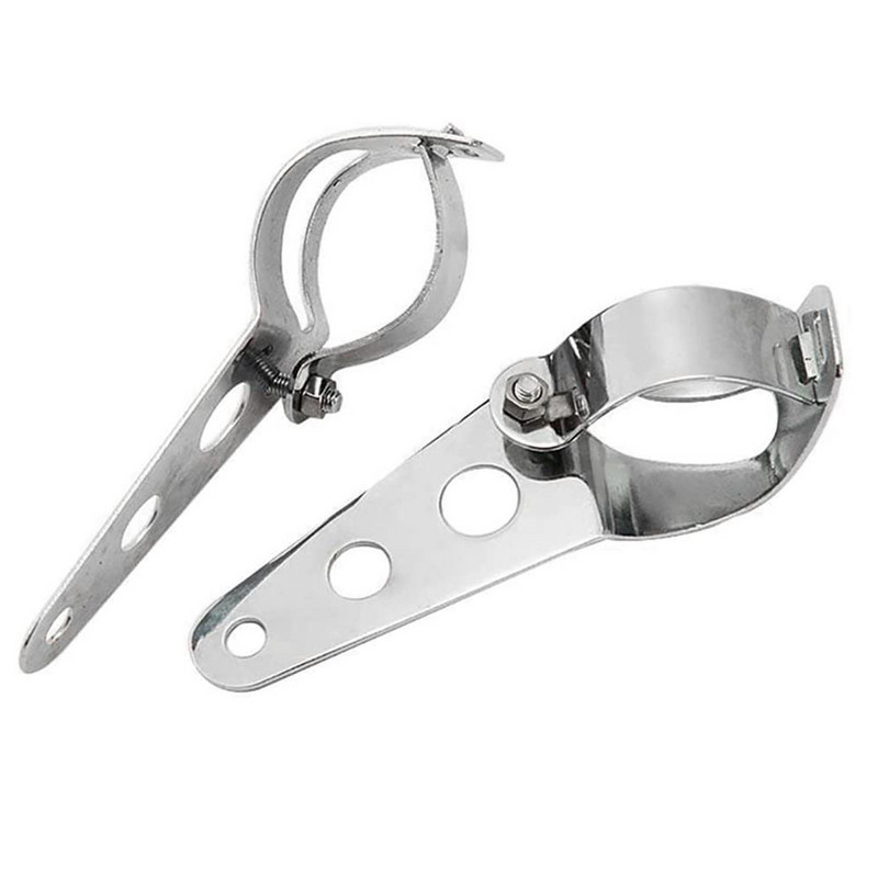 Universaalne mootorratta esitulede kinnitusklamber, kahvli kõrvalõikur Esilaterna hoidiku klamber, reguleeritav mootori kahvli kinnitus 27-36 mm 38-48 mm