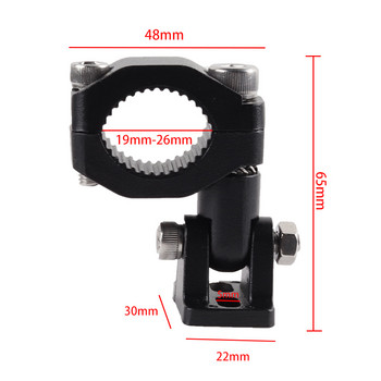 Мотоциклетни LED фарове Скоби за прожектори Скоба Тръбен монтаж за мотоциклетни фарове за мъгла Държач за спомагателна лампа Motos Аксесоари