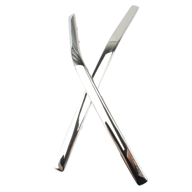 GL 1800 külgkarbi trimmi ühendav katte vöörikujuline kroomitud triibuline aktsentkleebise kaunistus Honda Goldwing GL1800 2001-2011 jaoks