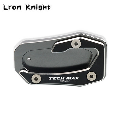 YAMAHA-hoz Tmax Tech Maxhez T-MAX TMAX 560 TMAX560 2019 2020 CNC támasztó láb oldalsó állvány hosszabbító alátét tartólemez nagyítás