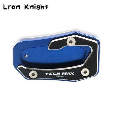 YAMAHA-hoz Tmax Tech Maxhez T-MAX TMAX 560 TMAX560 2019 2020 CNC támasztó láb oldalsó állvány hosszabbító alátét tartólemez nagyítás