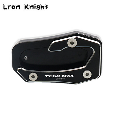 YAMAHA-hoz Tmax Tech Maxhez T-MAX TMAX 560 TMAX560 2019 2020 CNC támasztó láb oldalsó állvány hosszabbító alátét tartólemez nagyítás