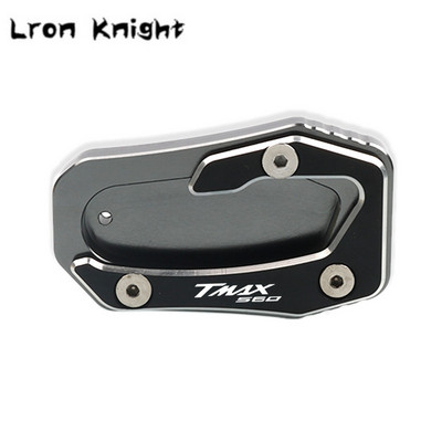 YAMAHA-hoz Tmax Tech Maxhez T-MAX TMAX 560 TMAX560 2019 2020 CNC támasztó láb oldalsó állvány hosszabbító alátét tartólemez nagyítás