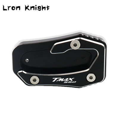 YAMAHA-hoz Tmax Tech Maxhez T-MAX TMAX 560 TMAX560 2019 2020 CNC támasztó láb oldalsó állvány hosszabbító alátét tartólemez nagyítás