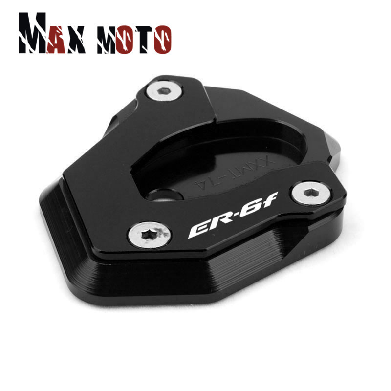 KAWASAKI ER6N NINJA 650 ER6F ER 6N 6F NINJA650 2017 2018 motorkerékpár támasztó láb oldalsó állvány hosszabbító alátét alátámasztó lemezéhez