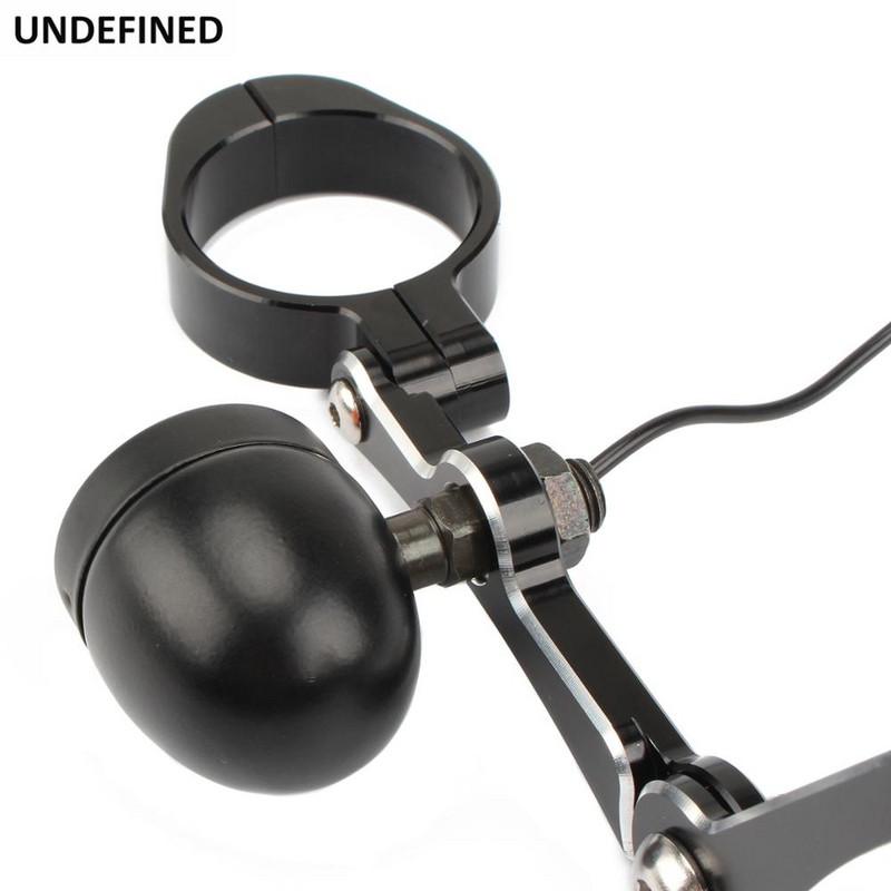 Stezaljka za montažu nosača prednjih svjetala motocikla 37-41 mm 49 mm 54 mm Držač cijevi vilice crni za Harley Cafe Racer Chopper Bobber Univerzalni