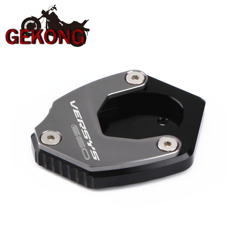 Kawasaki versys650 Versys 650 2010-2021 motorkerékpár oldalsó állvány alátétlemezhez, kitámasztó nagyító támasztó hosszabbító