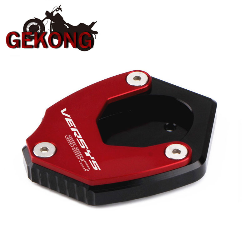 Kawasaki versys650 Versys 650 2010-2021 motorkerékpár oldalsó állvány alátétlemezhez, kitámasztó nagyító támasztó hosszabbító