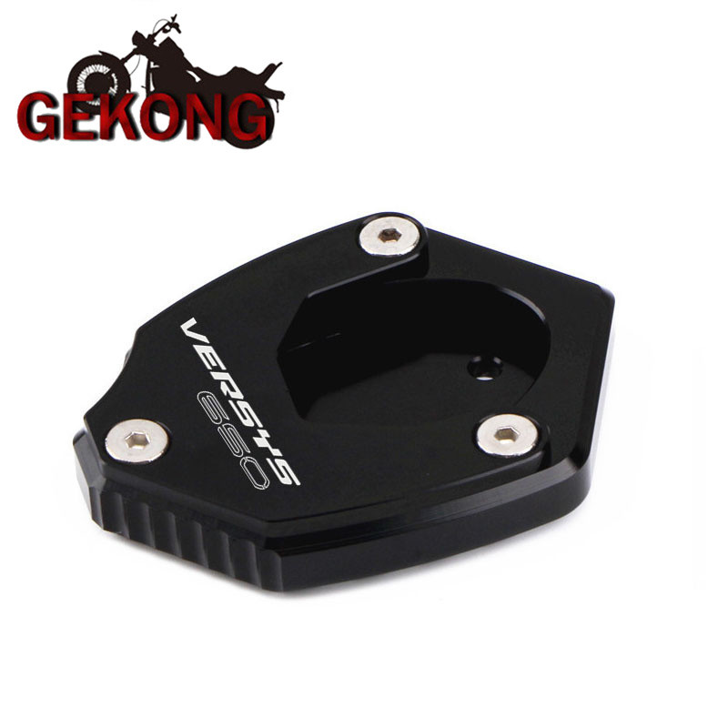 Kawasaki versys650 Versys 650 2010-2021 motorkerékpár oldalsó állvány alátétlemezhez, kitámasztó nagyító támasztó hosszabbító