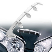 GL1800 Gold Wing Accesorii de decorare pentru motociclete Carenat Scoop Aerisire Conducta Trim pentru Honda Goldwing GL 1800 2001-2011 Chrome
