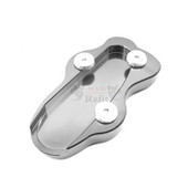 Για KAWASAKI Vulcan VN 900 VN900 CLASSIC 2006-2015 Μοτοσικλέτα Kickstand Πλάκα στήριξης προέκτασης βάσης ποδιού στο πλάι