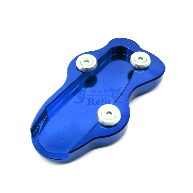 Για KAWASAKI Vulcan VN 900 VN900 CLASSIC 2006-2015 Μοτοσικλέτα Kickstand Πλάκα στήριξης προέκτασης βάσης ποδιού στο πλάι