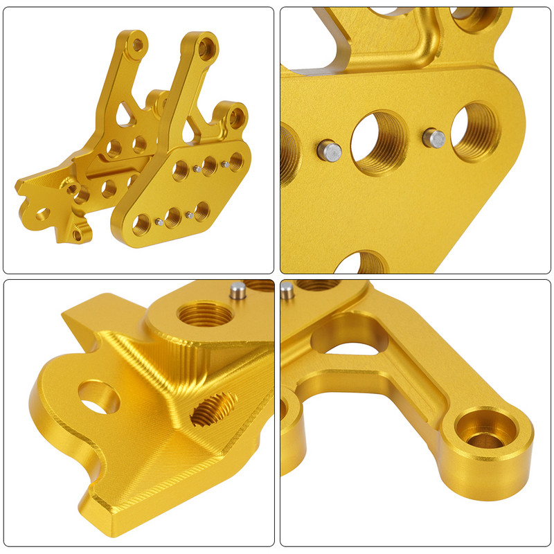 Motorkerékpár lábtámaszok konzolja lábtartó CNC 7075 alumínium beállító movab Sur Ron XS/X/L1E Segway x260/ X160 számára