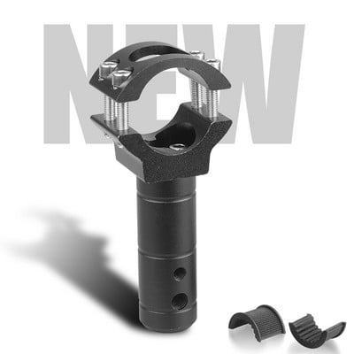 Držiak na vidlicu motocykla, predĺžovacia páka, svorka, LED svetlo, držiak na nárazník motocykla, upravený stojan na svetlomety, univerzálny