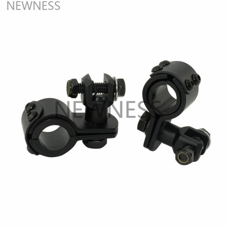 Dvojitá gumová svorka na motocyklový diaľničný nárazník, opierka na nohy, ochranný kryt motora, svorky na upevnenie nôh pre Harley Cafe Racer