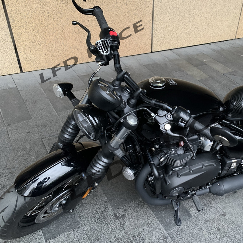 Poklopac čašice ulja za motocikle Čep kočione tekućine za Triumph Bonneville Bobber Black T120 Poklopac glavnog diska rezervoara prednje kočnice