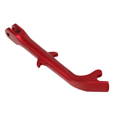 LMoDri Motocyklový hliníkový stojan 250 mm, bočný stojan na motocykel, skúter, pouličný štandard