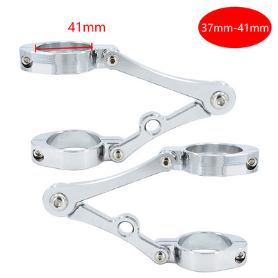 Motorkerékpár fényszóró tartó 54 mm 49 mm 45 mm 41 mm csőbilincs rögzítő tartó Cafe Racer Chopper Bobber Bikes Fit 33-58 mm