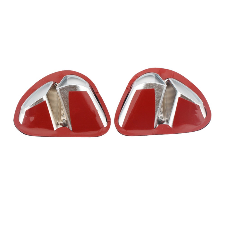 2db krómozott motorkerékpár burkolat Martini légbeömlő rácsok dekorációs alkatrészei Honda Gold Wing GL1800 2001-2011 ABS műanyaghoz