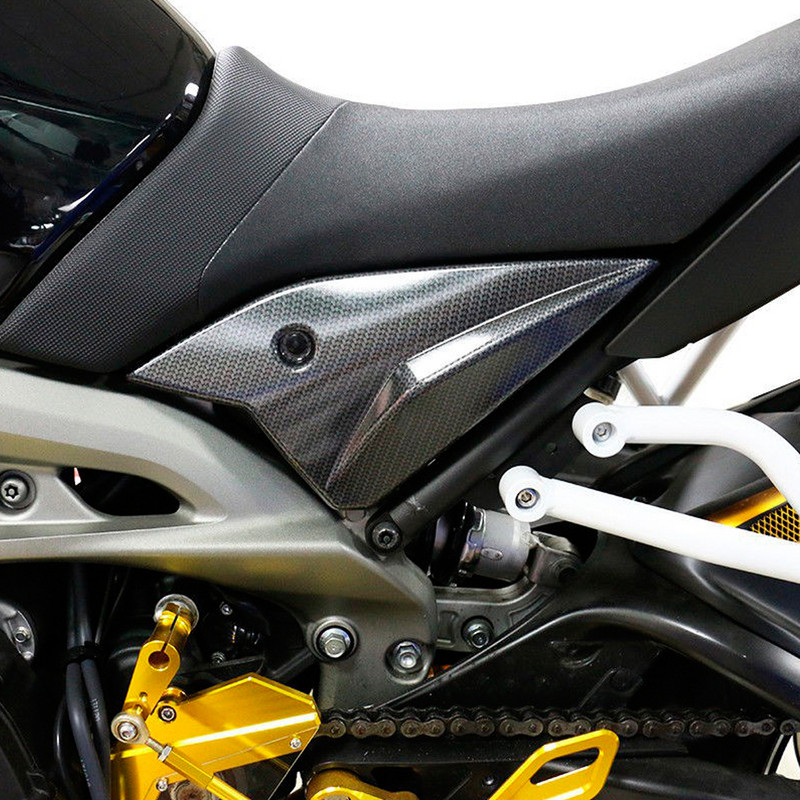 Kryt bočných panelov z uhlíkových vlákien, kryt kapotáže pre Yamaha MT-09 FZ 09 MT09 FZ09 MT 09 2014 2015 2016 2017 2018 2019 20