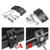 Universaalne LED-valgustiba kronstein Jeep-kinnitusklambrite jaoks Wrangleri veoautode paigalduskronsteini töölambi aluse hoidik