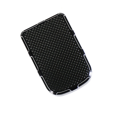 Motociklo CNC dideli pėdų kaiščiai pėdų atrama 1 vnt stabdžių pedalo trinkelės dangtelis juodas / chromas, skirtas Harley Touring Dyna Fatboy Softail FLHR FLHT