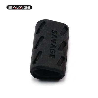 Nožne ovládaná zadná brzdová páka, radiaci pedál, nožná podložka radiacej páky, kryt kolíkov na špičky pre motocykel DUCATI, čierna/červená