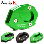 Pre KAWASAKI VERSYS1000 Versys 1000 SE Versys1000SE 2015-2021 Motocykel CNC Stojan na predĺženie bočného stojana Zväčšovacia podložka