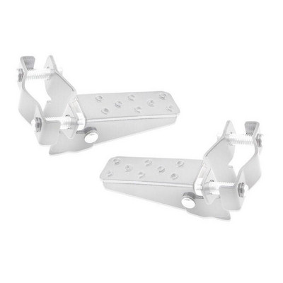 1 pár fekete acél motorkerékpár-alkatrészek váz lábtartók pedálok összecsukható egyedi 25-30 mm-es